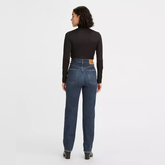 Levi's 70s High Slim Straight Blue Jeans Timeless Style Casual Denim 26 - Picture 7 of 11